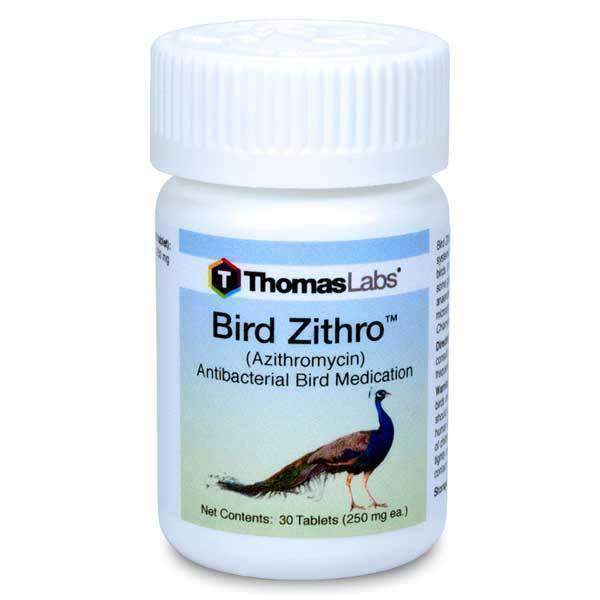 Bird Zithro - Azithromycin 250 mg Tablets (30 Count)
